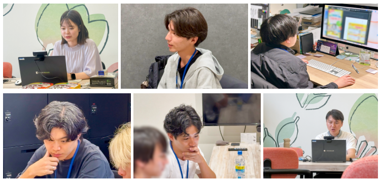 2026年にハーブ健康本舗が取り組んだ新卒採用活動の主な取り組みの様子。